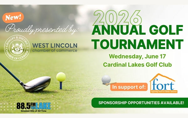 The Grimsby Chamber of Commerce for the 35th annual Golf Tournament at Cardinal Lakes Golf Club! 
