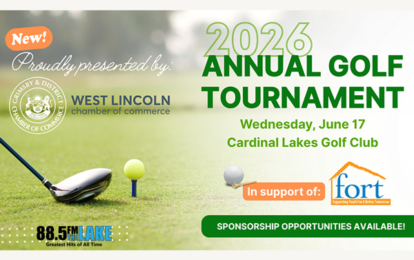 The Grimsby Chamber of Commerce for the 35th annual Golf Tournament at Cardinal Lakes Golf Club! 