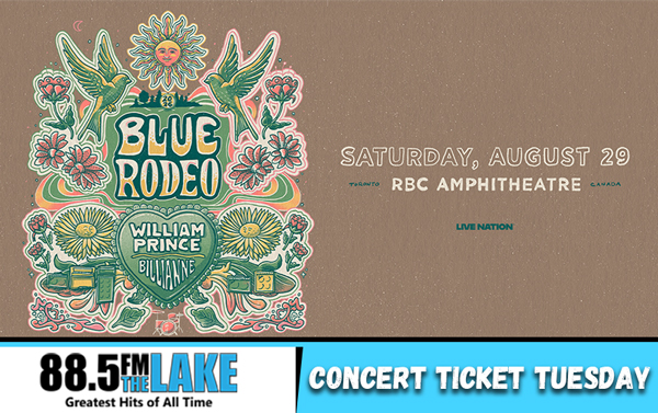 Blue Rodeo Concert Ticket Tuesday!